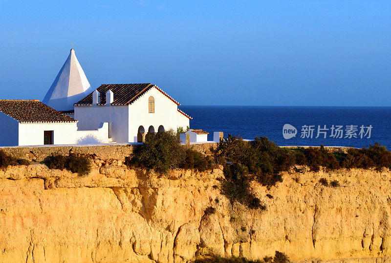 Nossa Senhora da Rocha教堂- Alporchinhos, Algarve，葡萄牙